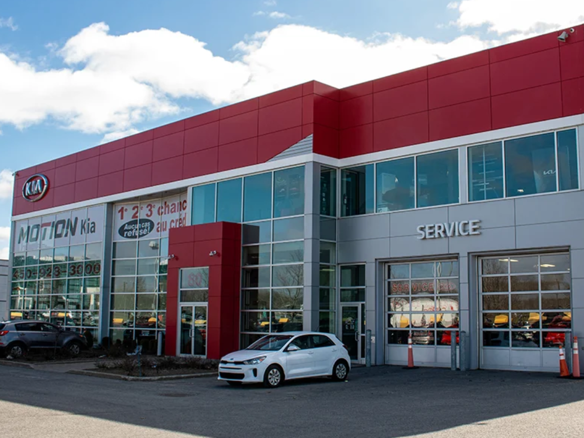 car dealearship cleaning kia longueil