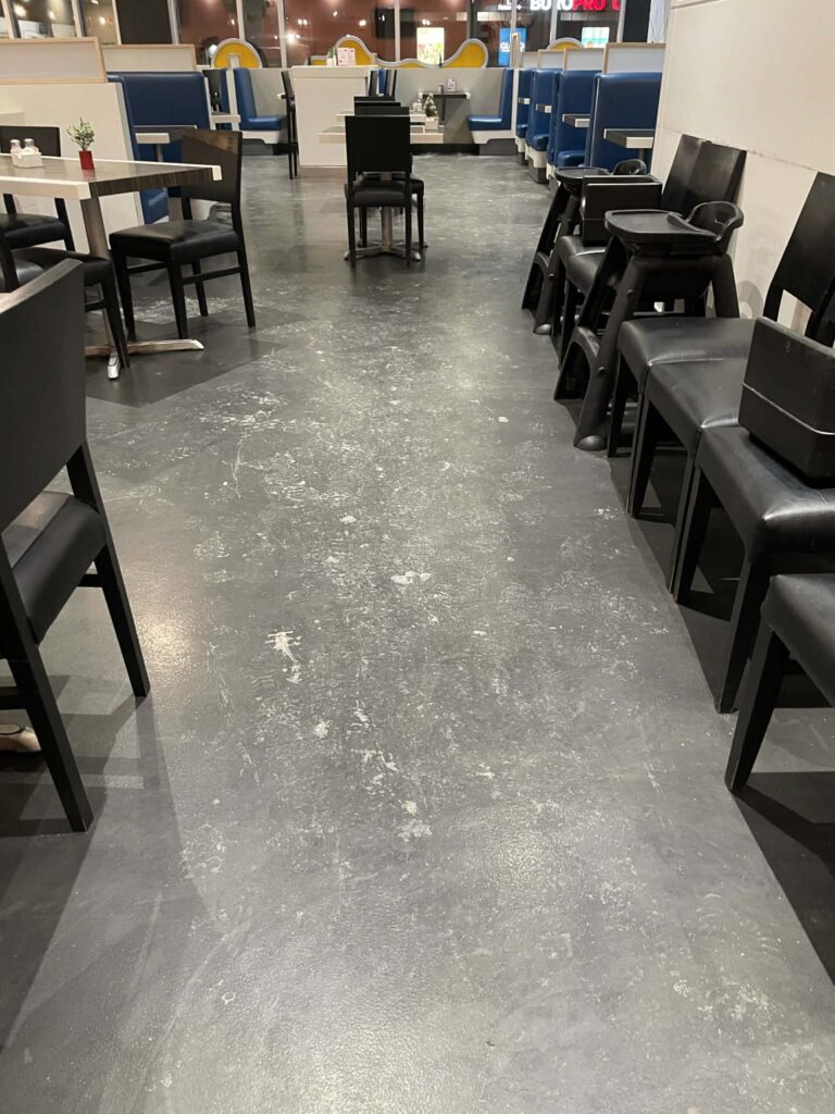 coco restaurant floor cleaning service before