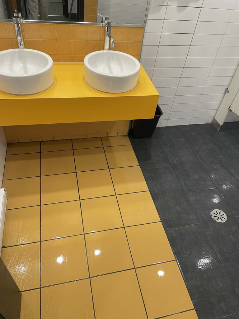 coco restaurant toilet cleaning